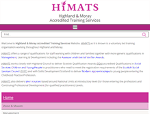 Tablet Screenshot of himats.org.uk
